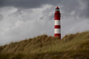 Leuchtturm Amrum, Nordfriesland, Deutschland