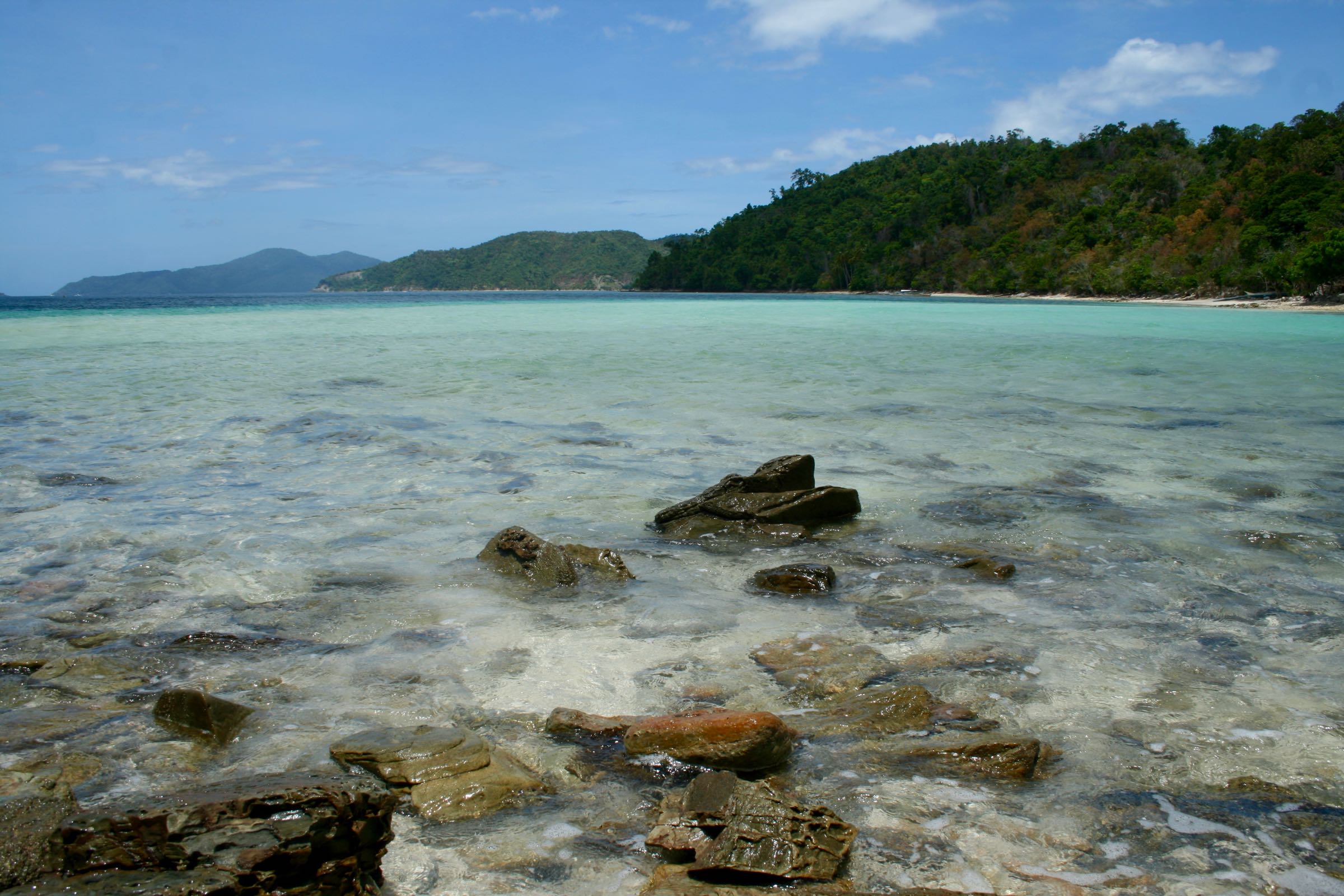 Strand auf Palawan, Philippinen
