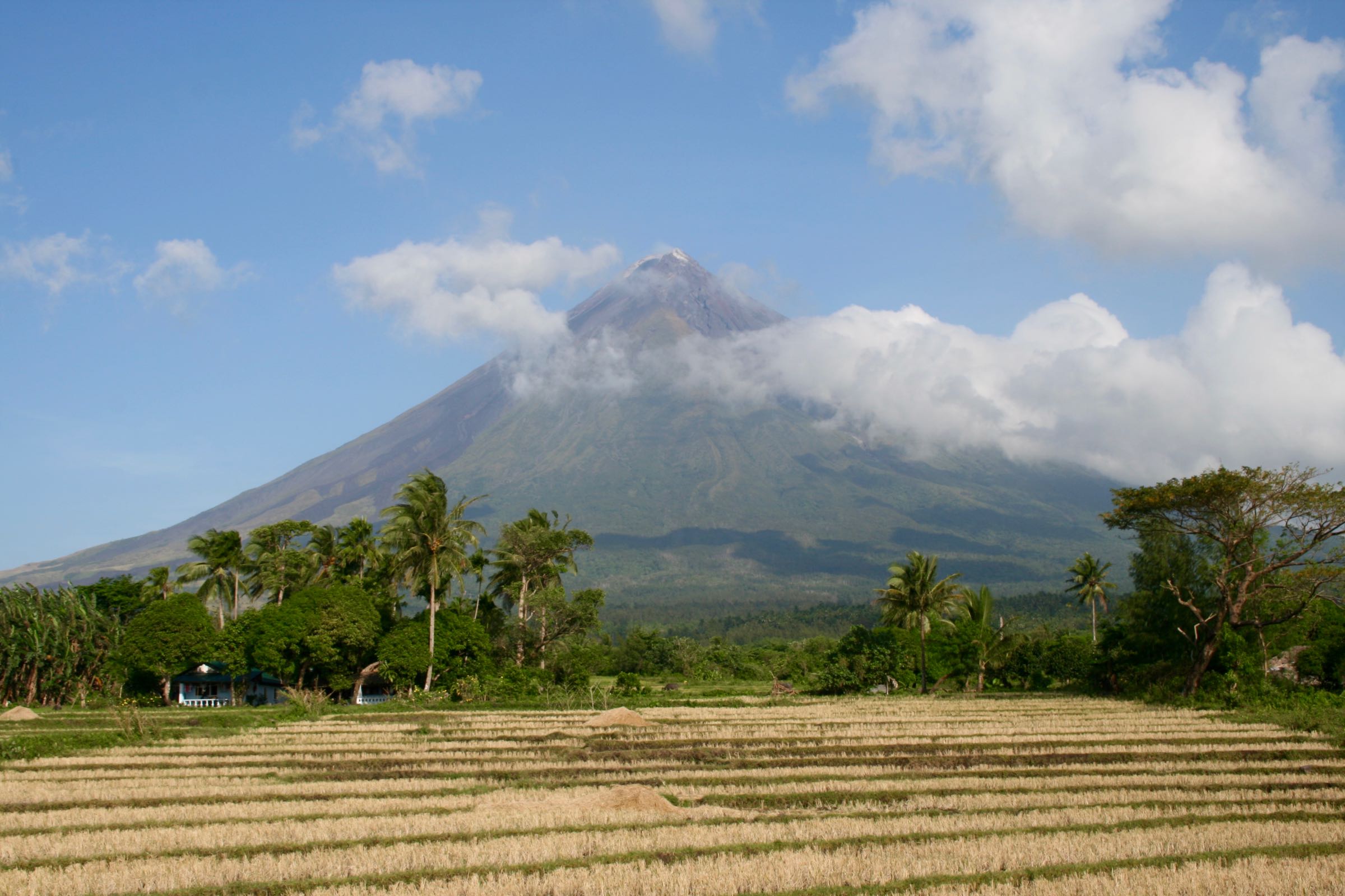 Vulkan Mayon, Luzon, Philippinen