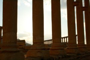 Säulen in Palmyra, Syrien