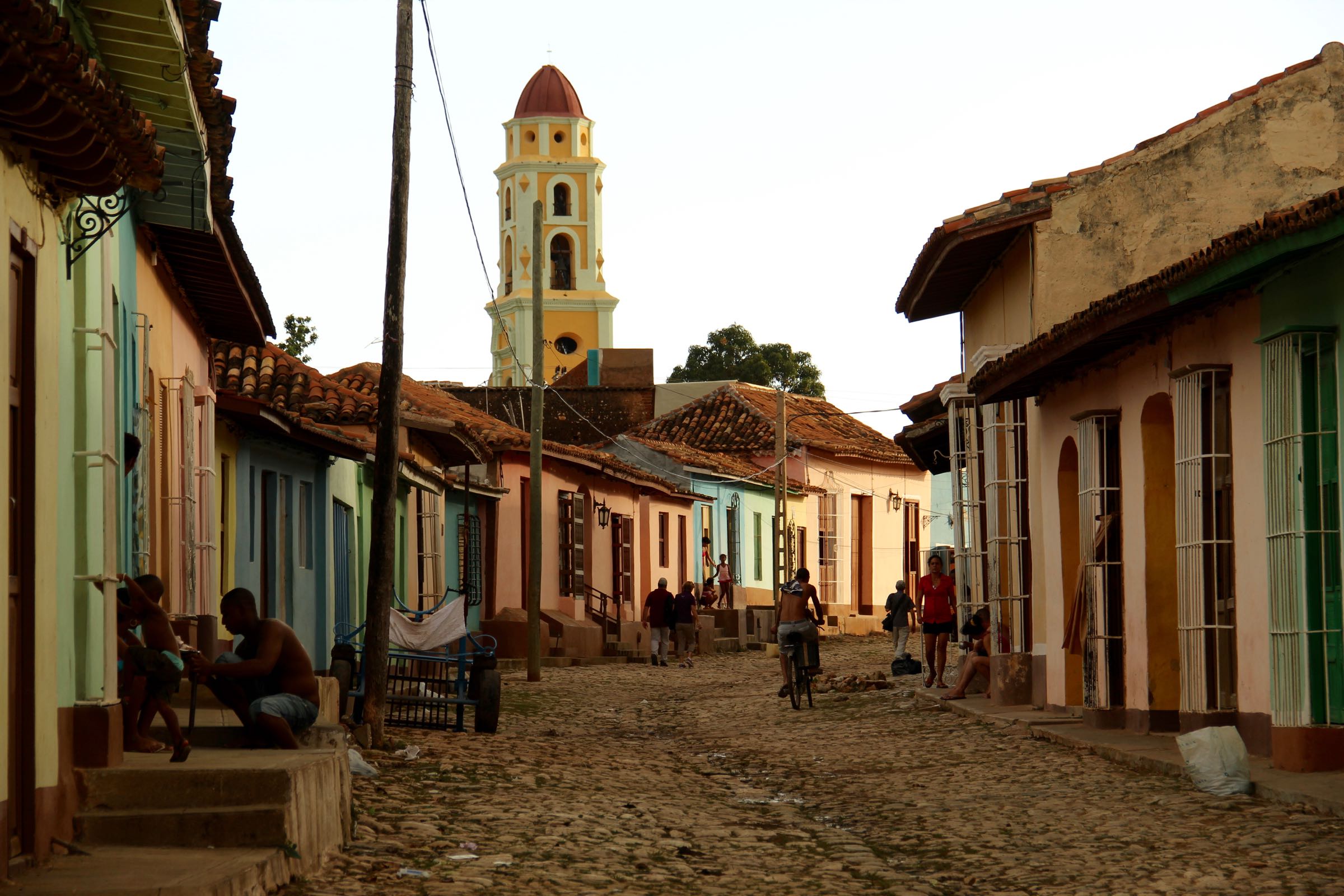 Gasse in Trinidad, Sancti Spíritus, Kuba