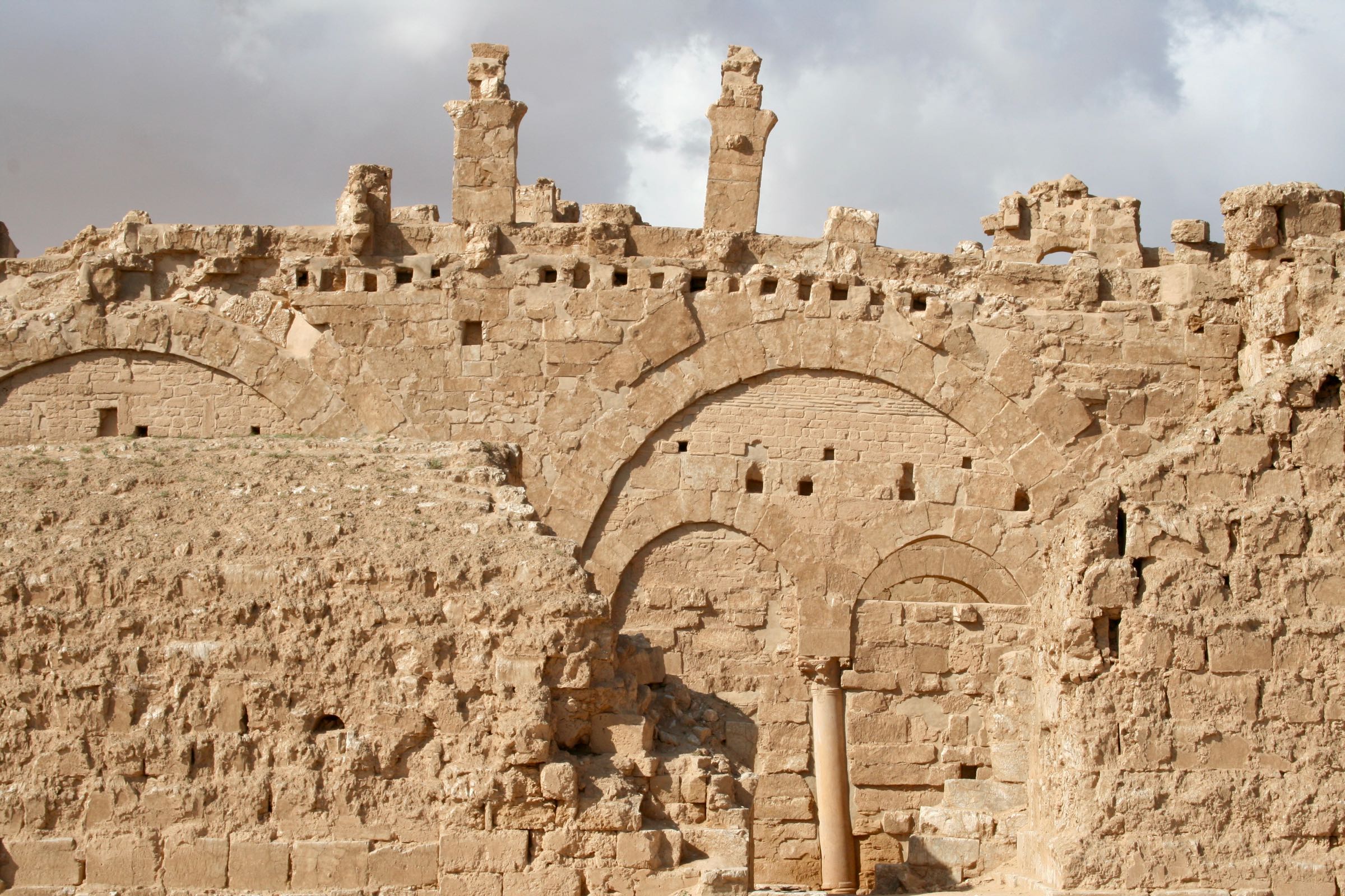 Ruine in Resafa, Syrien