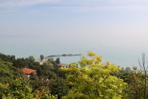 Blick auf den Balaton, Tihany, Ungarn