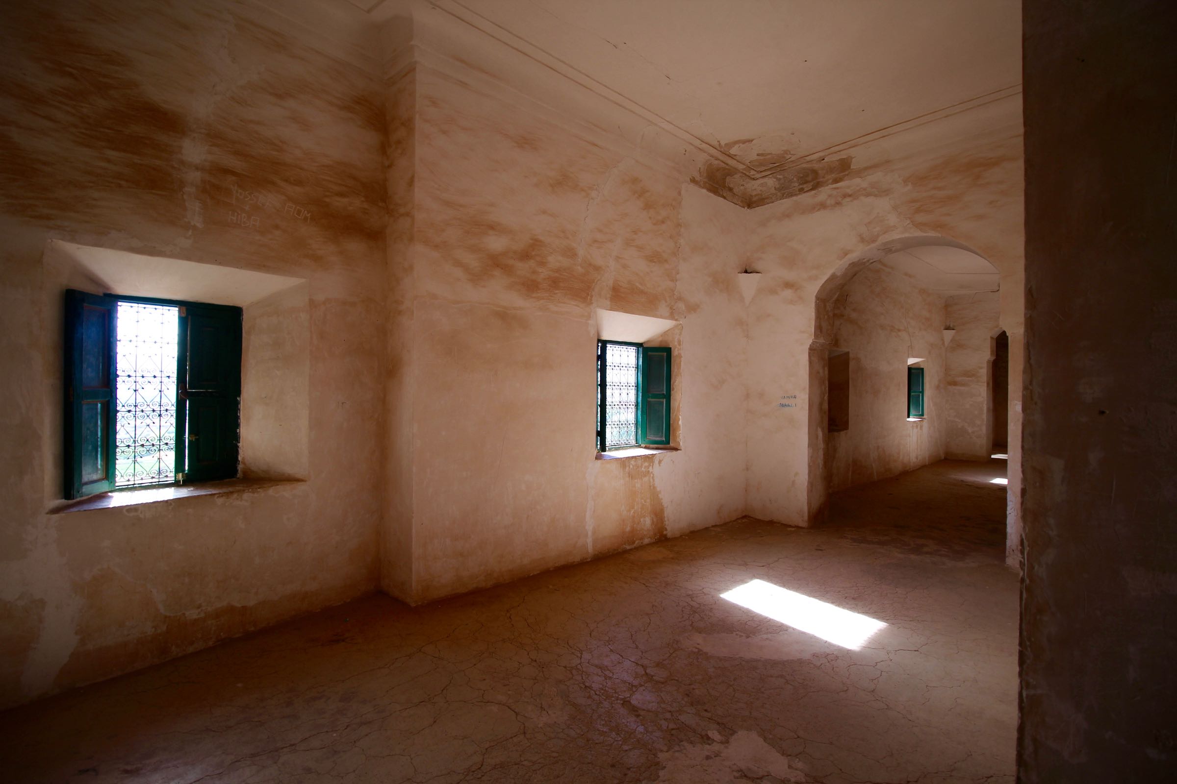 Innenraum der Kasbah von Telouet, Marokko