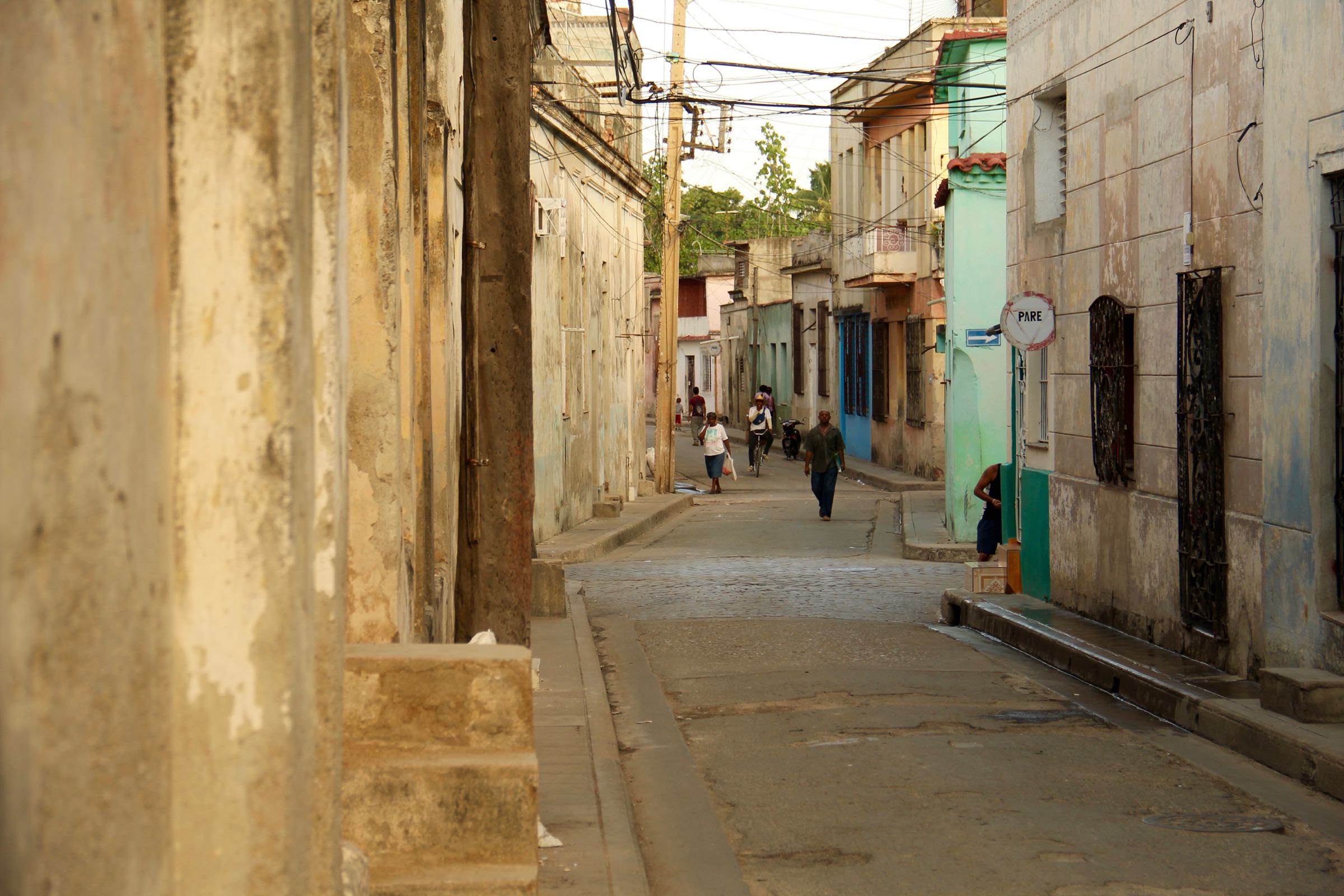 Straße in Camagüey, Kuba