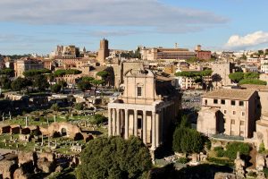 Blick vom Palatin, Rom, Italien