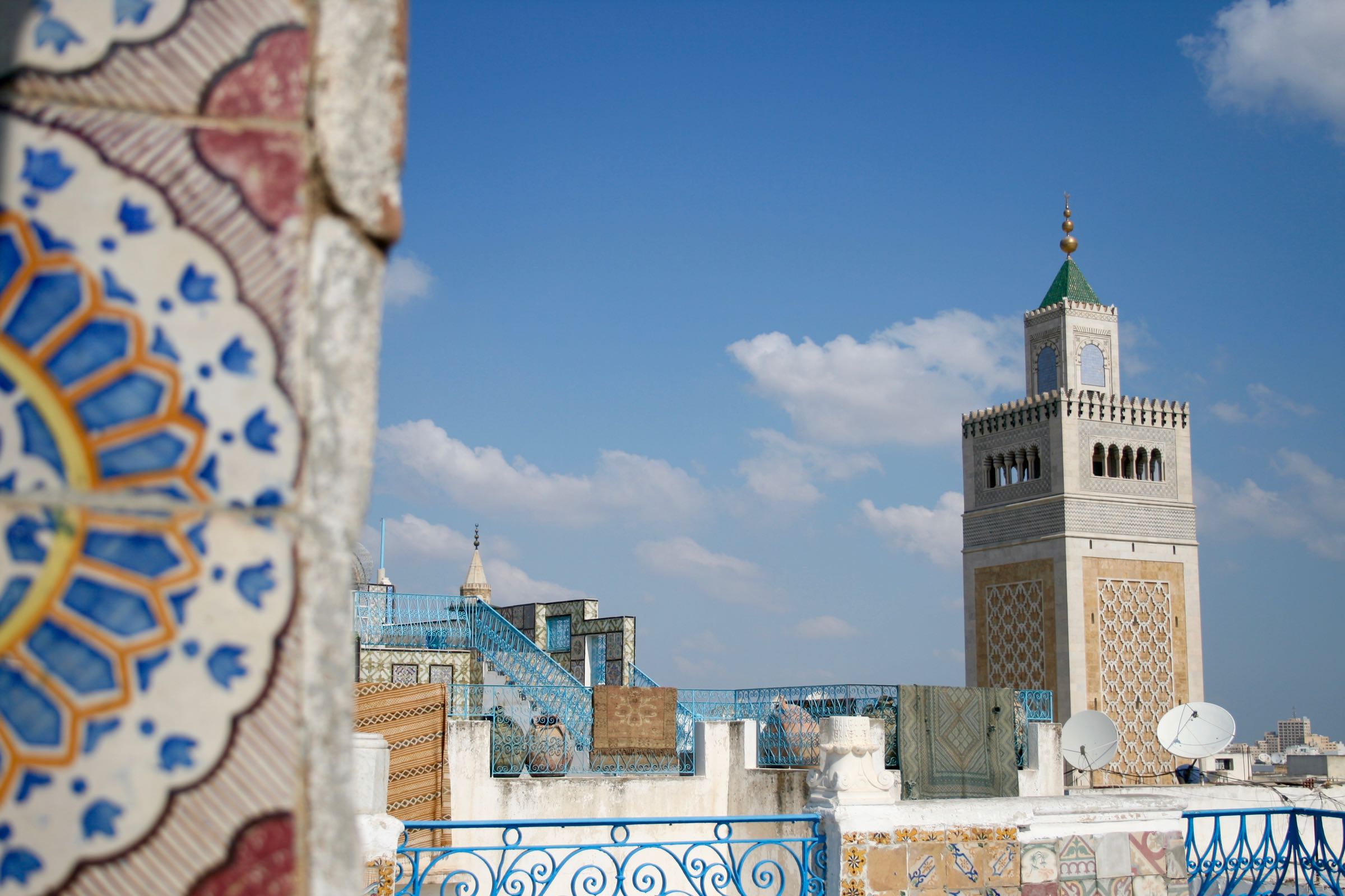 Blick über Tunis, Tunesien
